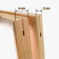 Leinwandbild 140x140cm